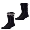 Bekleidung Carlo Colucci Sportsocken – 2er Pack NBA – Black Günstig Kaufen 16