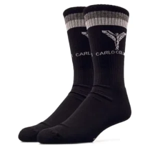 Bekleidung Carlo Colucci Sportsocken – 2er Pack NBA – Black Günstig Kaufen 12