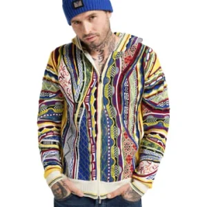 Outdoor & Sport Carlo Colucci Strickjacke Calandrelli In Weiß Günstig Kaufen 10
