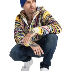 Outdoor & Sport Carlo Colucci Strickjacke Calandrelli In Weiß Günstig Kaufen 12