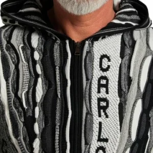 Outdoor & Sport Carlo Colucci Strickjacke Conzatti In Schwarz Günstig Kaufen 8
