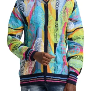 Outdoor & Sport Carlo Colucci Strickjacke Crozzolin In Navy Günstig Kaufen 12