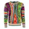 Bekleidung Carlo Colucci Strickpullover – C9806 – Yellow / Green Günstig Kaufen 17