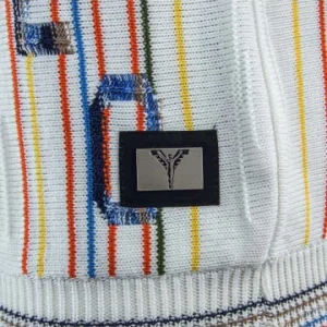 Bekleidung Carlo Colucci Strickpullover – C9819 591 – Off White Günstig Kaufen 16