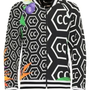 Bekleidung Carlo Colucci Sweatjacke Collesei In Schwarz Günstig Kaufen 6