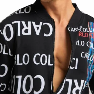 Outdoor & Sport Carlo Colucci Sweatjacke Conforti In Schwarz Günstig Kaufen 12