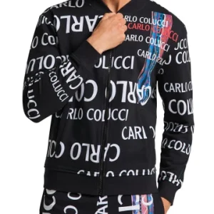 Outdoor & Sport Carlo Colucci Sweatjacke Conforti In Schwarz Günstig Kaufen 16