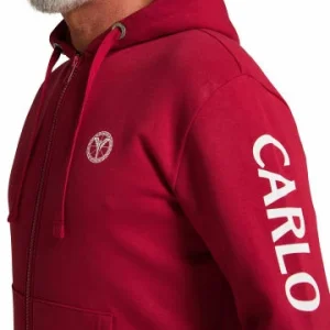 Outdoor & Sport Carlo Colucci Sweatjacke Corrarati In Rot Günstig Kaufen 8