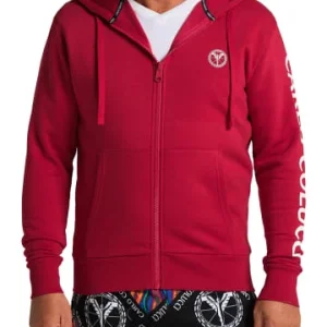 Outdoor & Sport Carlo Colucci Sweatjacke Corrarati In Rot Günstig Kaufen 12