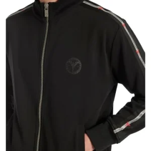 Outdoor & Sport Carlo Colucci Sweatjacke D’Agostino In Schwarz Günstig Kaufen 8