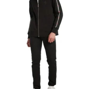 Outdoor & Sport Carlo Colucci Sweatjacke D’Agostino In Schwarz Günstig Kaufen 10