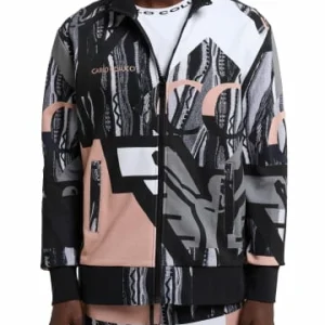 Outdoor & Sport Carlo Colucci Sweatjacke Dapoz In Schwarz / Mehrfarbig Günstig Kaufen 15