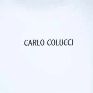 Outdoor & Sport Carlo Colucci Sweatshirt – Basic Line Sweat – White Günstig Kaufen 16