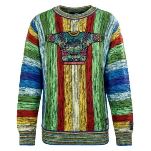 Outdoor & Sport Carlo Colucci Sweatshirt – C11603 – Green / Yellow / Red / Blue Günstig Kaufen 10