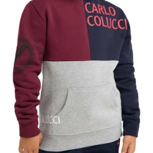 Bekleidung Carlo Colucci Sweatshirt Carelli In Navy Günstig Kaufen 12