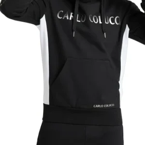 Outdoor & Sport Carlo Colucci Sweatshirt Cari In Schwarz Günstig Kaufen 10