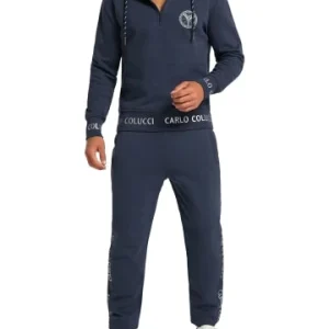 Bekleidung Carlo Colucci Sweatshirt Carloni In Navy Günstig Kaufen 10