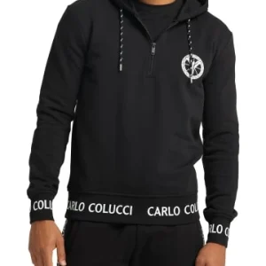 Bekleidung Carlo Colucci Sweatshirt Carloni In Schwarz Günstig Kaufen 8