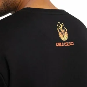 Outdoor & Sport Carlo Colucci Sweatshirt Ciprani In Schwarz Günstig Kaufen 8
