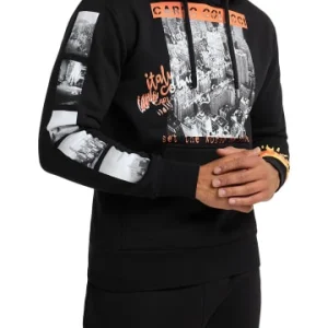 Outdoor & Sport Carlo Colucci Sweatshirt Ciprian In Schwarz Günstig Kaufen 12