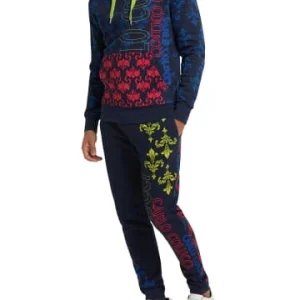 Outdoor & Sport Carlo Colucci Sweatshirt Clary In Navy Günstig Kaufen 8