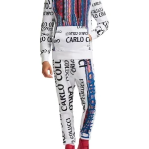 Outdoor & Sport Carlo Colucci Sweatshirt Condini In Weiß Günstig Kaufen 10