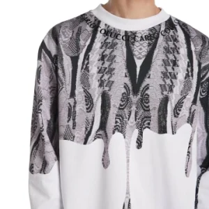 Outdoor & Sport Carlo Colucci Sweatshirt Dabringer In Weiß Günstig Kaufen 8