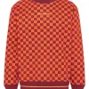 Outdoor & Sport Carlo Colucci Sweatshirt Dallabona In Bordeaux Günstig Kaufen 14