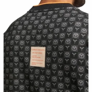 Outdoor & Sport Carlo Colucci Sweatshirt Dallabona In Schwarz Günstig Kaufen 8
