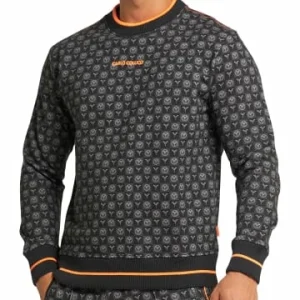 Outdoor & Sport Carlo Colucci Sweatshirt Dallabona In Schwarz Günstig Kaufen 12