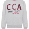 Outdoor & Sport Carlo Colucci Sweatshirt Dalvit In Grau Meliert Günstig Kaufen 14