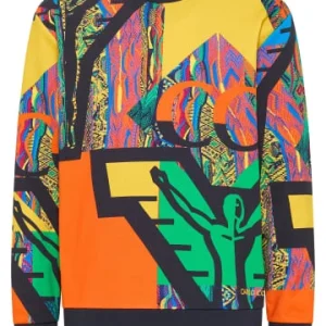 Outdoor & Sport Carlo Colucci Sweatshirt Damiano In Navy / Mehrfarbig Günstig Kaufen 9