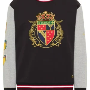 Outdoor & Sport Carlo Colucci Sweatshirt Danesi In Schwarz Günstig Kaufen 11