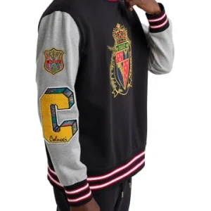 Outdoor & Sport Carlo Colucci Sweatshirt Danesi In Schwarz Günstig Kaufen 13