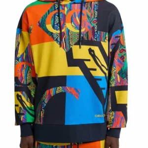 Outdoor & Sport Carlo Colucci Sweatshirt Daporta In Navy / Mehrfarbig Günstig Kaufen 15