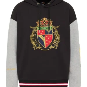 Outdoor & Sport Carlo Colucci Sweatshirt Dapra In Schwarz Günstig Kaufen 9
