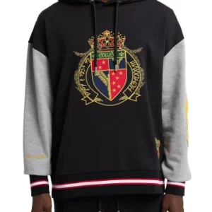 Outdoor & Sport Carlo Colucci Sweatshirt Dapra In Schwarz Günstig Kaufen 11