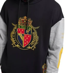 Outdoor & Sport Carlo Colucci Sweatshirt Dapra In Schwarz Günstig Kaufen 15