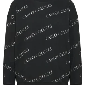 Outdoor & Sport Carlo Colucci Sweatshirt Davanzo In Schwarz Günstig Kaufen 12