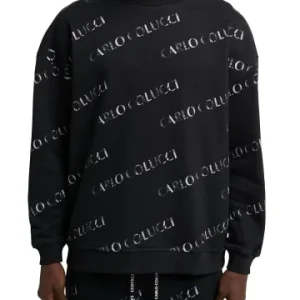 Outdoor & Sport Carlo Colucci Sweatshirt Davanzo In Schwarz Günstig Kaufen 18