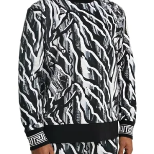 Outdoor & Sport Carlo Colucci Sweatshirt De Dona In Schwarz / Weiß Günstig Kaufen 10