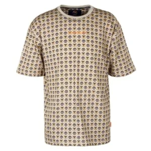 Bekleidung Carlo Colucci T-Shirt – C3099 – Brown Günstig Kaufen 11