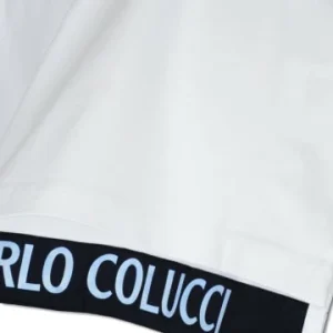 Bekleidung Carlo Colucci T-Shirt Camarda In Weiß Günstig Kaufen 8