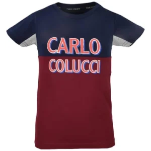 Bekleidung Carlo Colucci T-Shirt Camarra In Bordeaux Günstig Kaufen 6