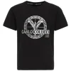Bekleidung Carlo Colucci T-Shirt Canazza In Schwarz Günstig Kaufen 8