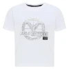 Bekleidung Carlo Colucci T-Shirt Canazza In Weiß Günstig Kaufen 16