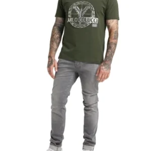 Bekleidung Carlo Colucci T-Shirt Caobelli In Grün Günstig Kaufen 10