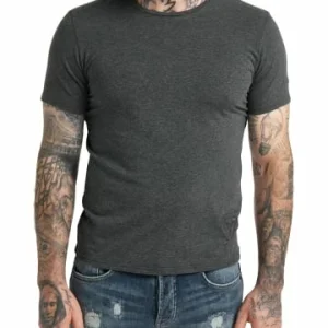 Bekleidung Carlo Colucci T-Shirt Cavallar In Anthrazit Meliert Günstig Kaufen 10
