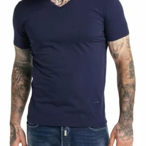Bekleidung Carlo Colucci T-Shirt Cavallari In Navy Günstig Kaufen 10