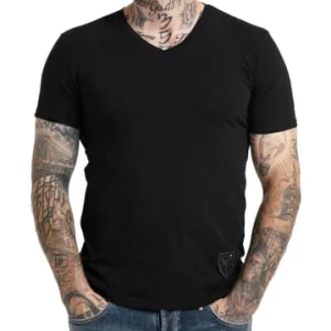 Bekleidung Carlo Colucci T-Shirt Cavallari In Schwarz Günstig Kaufen 10